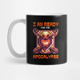 I'm Ready For The Apocalypse Retro Gamer Gaming Pixel Mug